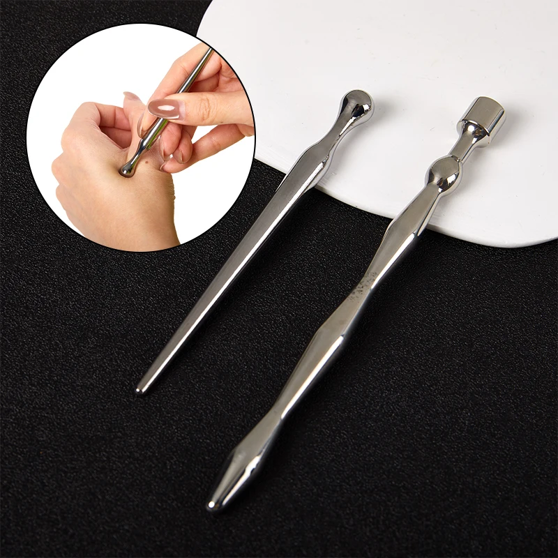 1PCS Stainless Steel Manual Acupuncture Pen Trigger Point Massager For Body Meridian Pain Relief Deep Tissue Massage Tool