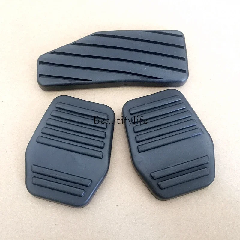 Clutch Brake Pedal Foot Pad Film Accelerator Pedal Ferrule Rubber Mat