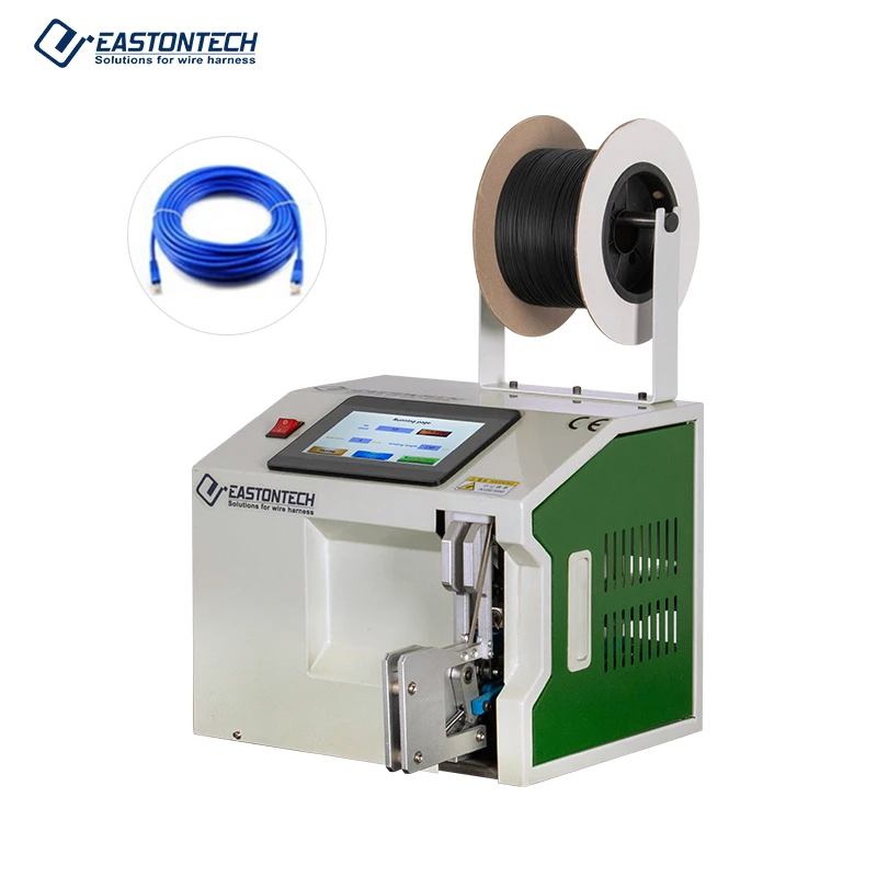 

EW-20C Semi-automatic wire binding tying equipment USB cable bunding machine wire tie machinery