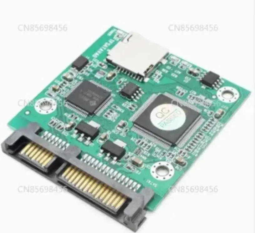 

Схема замены MICRO SD TF от обычной карты 7+15 SATA TF на жесткий диск FC1307+JMS20330