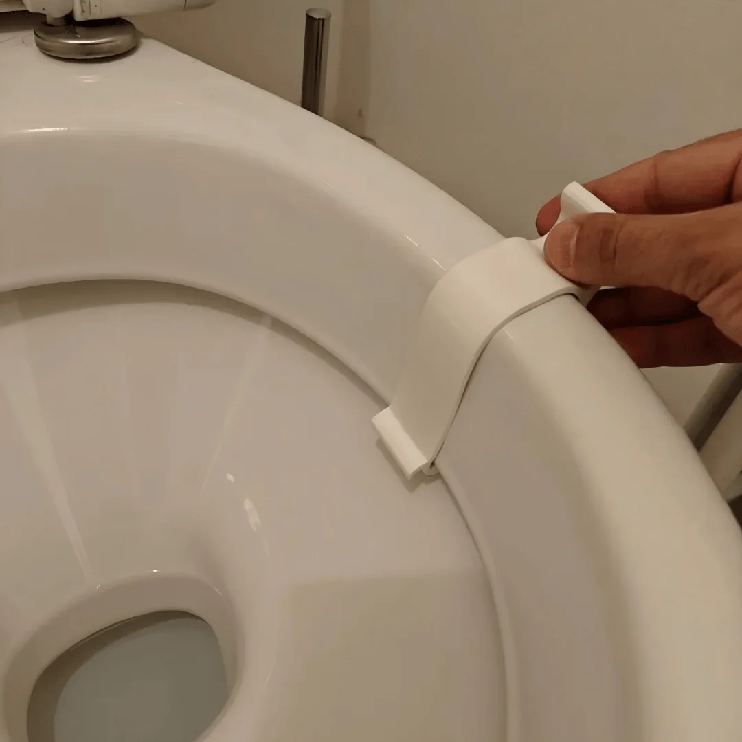 2/4-Piece Toilet Seat Stabilizer Set, Repair Loose and Misaligned Toilets, Easy Alignment Repair Parts, Eliminate Shifting and Wobbling