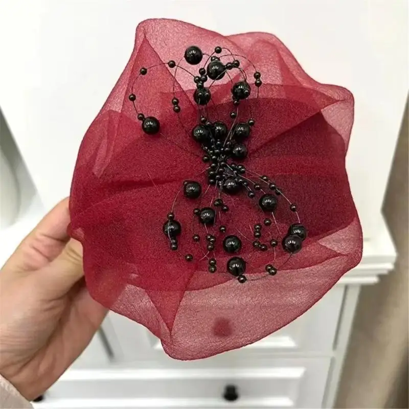 R1WE Ruffle Hairhoop Crepe 1920 Affastore Cappello Puntelli costumi da ballo da festa per feste