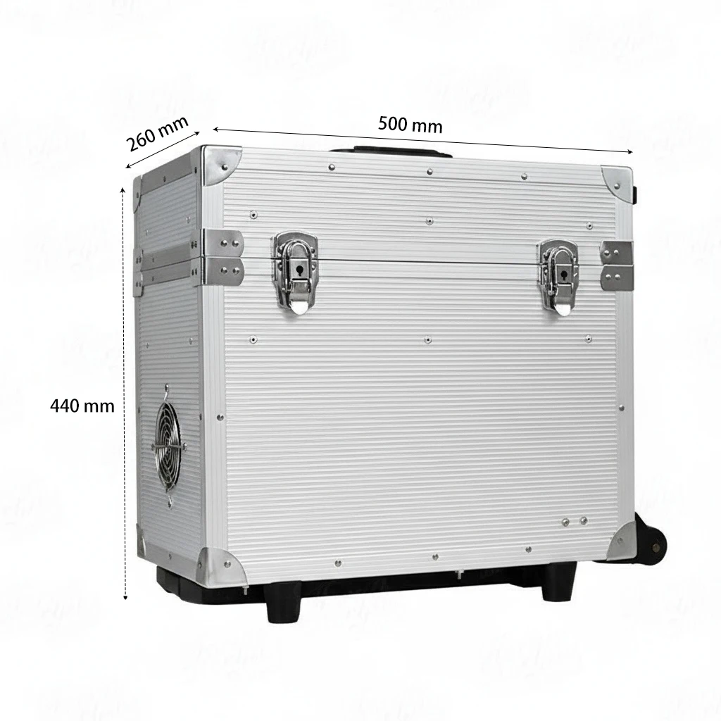 وحدة توربينات الأسنان المحمولة مع ضاغط الهواء - مجموعة تلميع طب الأسنان لمستحضرات التجميل للقشرة وتبييض الأسنان