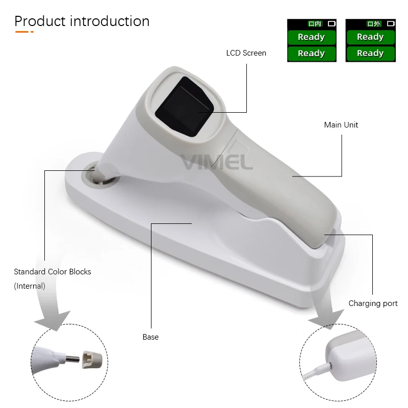 Dental Digital LED Teeth Whitening Color Comparator Dental Equipment