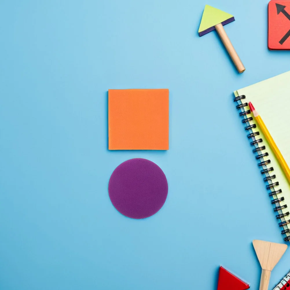 60Pcs Reusable Carpet Markers for Kids Preschool Floor Dots Kindergarten Activity Circle Square Classroom Sitting