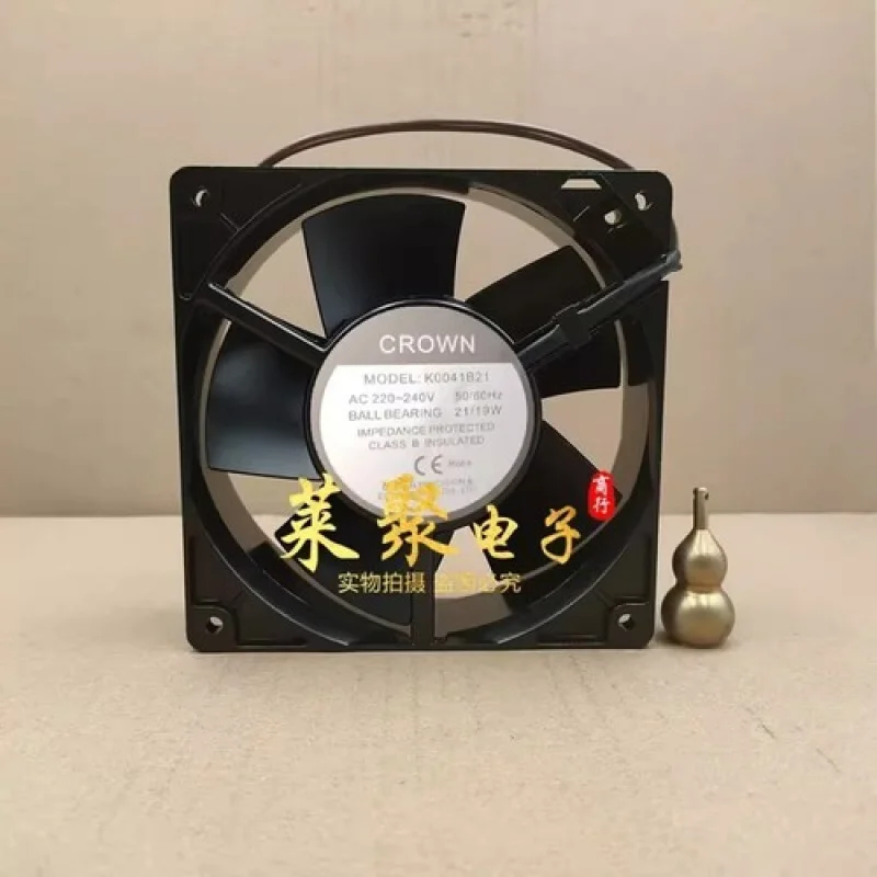 

C for CROWN K0041B21 12038 AC220V-240V 21/19W 12CM All Metal Cooling Fan