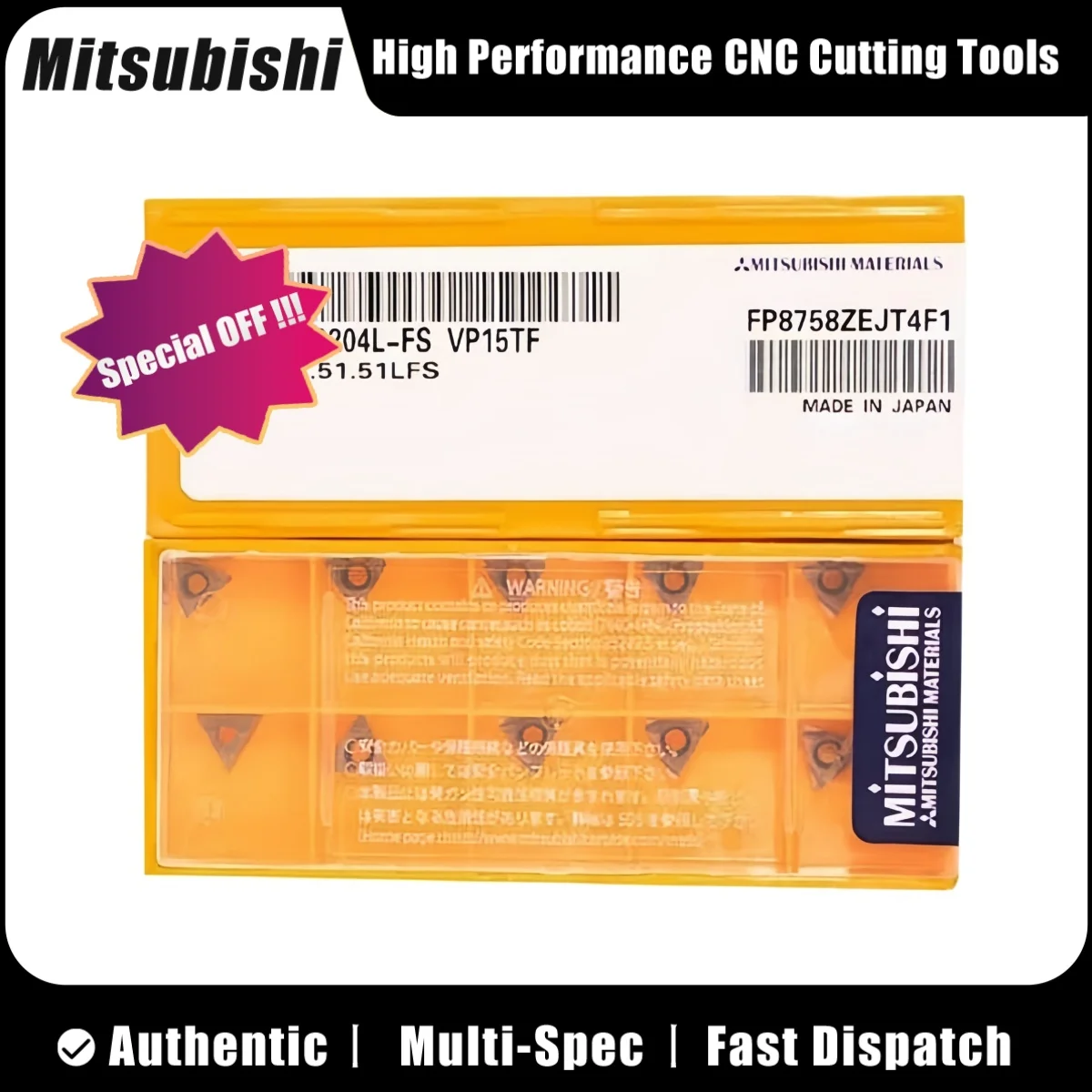 Original TPGH0802 02 04 0902 02 04 110302 04 TPMH080202 04 090202 04 08 110302 04 08 L-FS R-FS FX MV VP15TF inserto de torneado