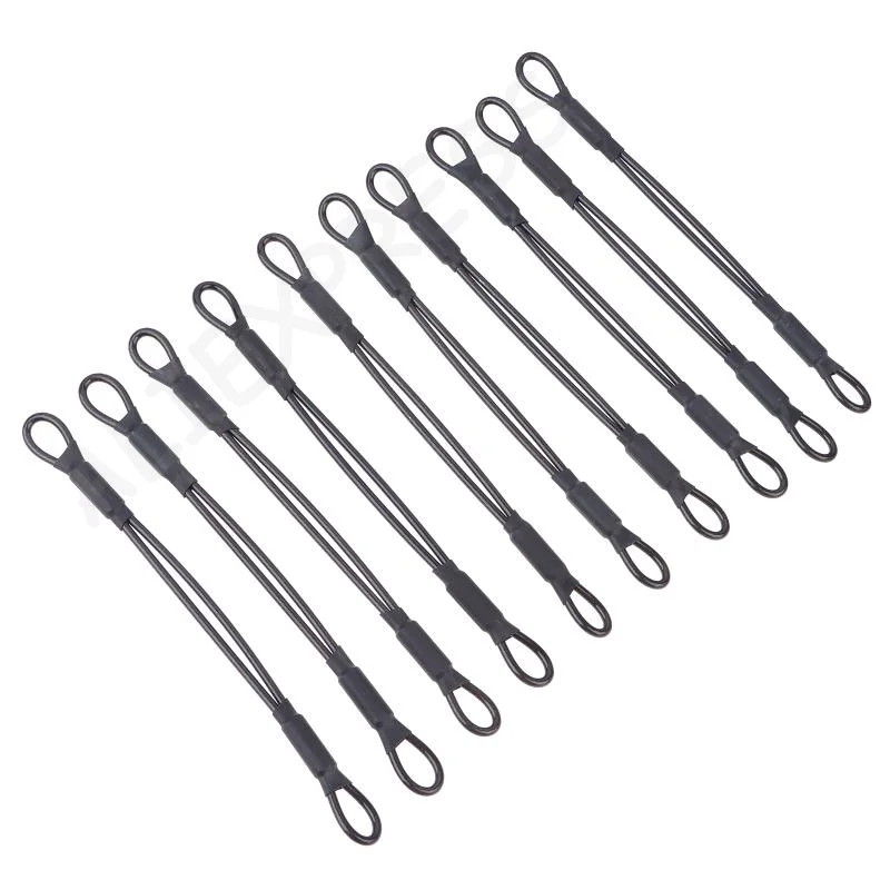 New New 2/5/10Pcs Stainless Steel Helmet Anti-theft Lock Rope Security For Motorcycle Helmet Protector Rope Line Helmet Strap