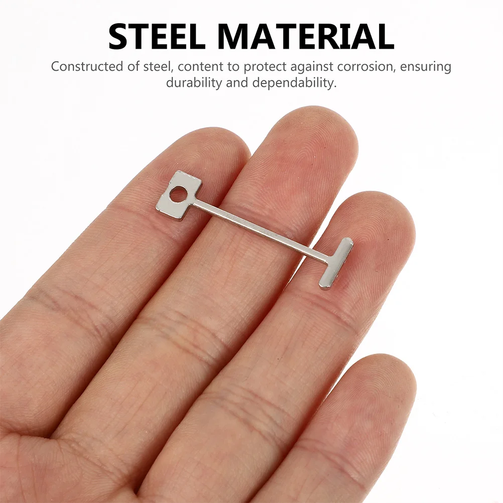 

200pcs Steel Needle Tile Spacers Ceramic Brick Silver Reusable Leveling Tools DIY Floor Home Decor