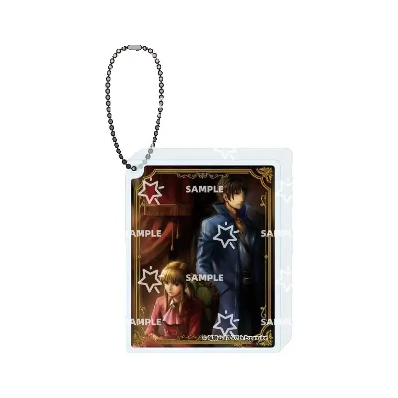 Anime Umineko When They Cry Surrounding Beatrice Ushiromiya Eva Acrylic Keychain HD Schoolbag Pendant Collecting Toy For Gift