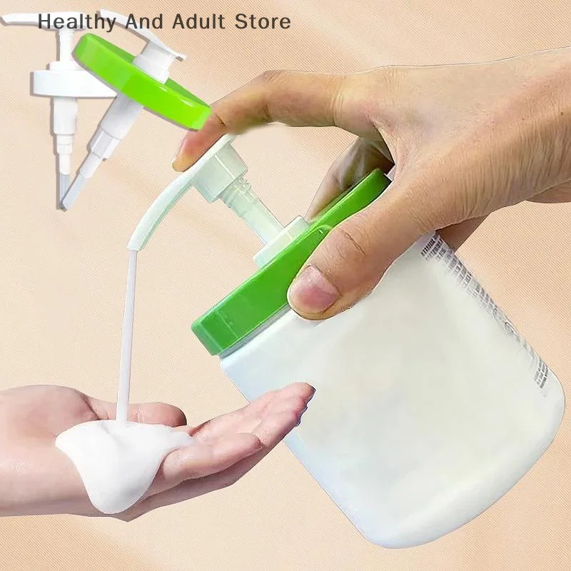 Pumpspender für Feuchtigkeitscreme, 453 g, 550 g, 566 g/20 Unzen, Pumpenkopf mit Deckel, kompatibel mit Body Moisturizer Cream Replacement