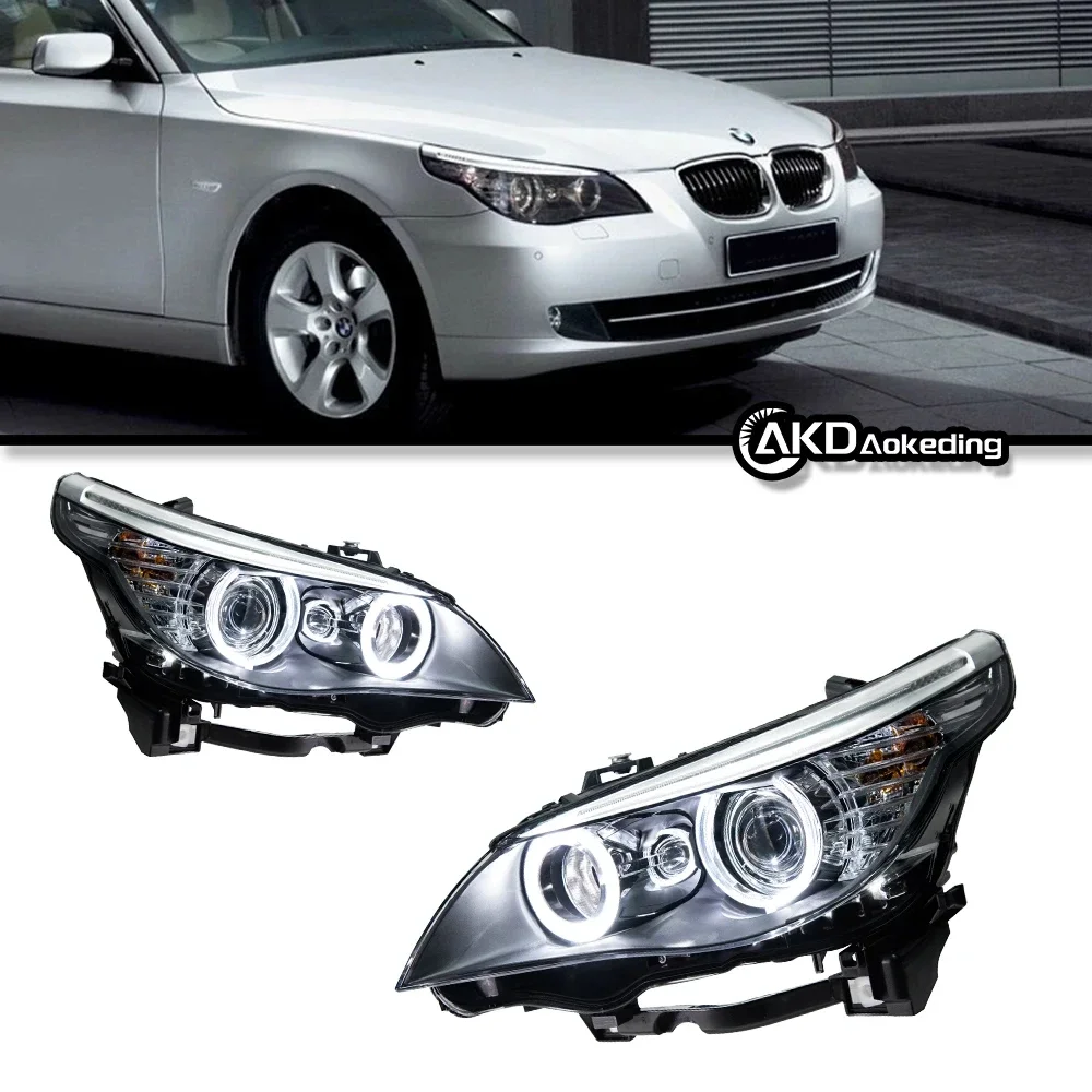 

Car Styling Head Lamp For E60 2003-2010 523i 530i Headlight Projector Lens Legacy Dynamic Signal Drl Automotive Accessories
