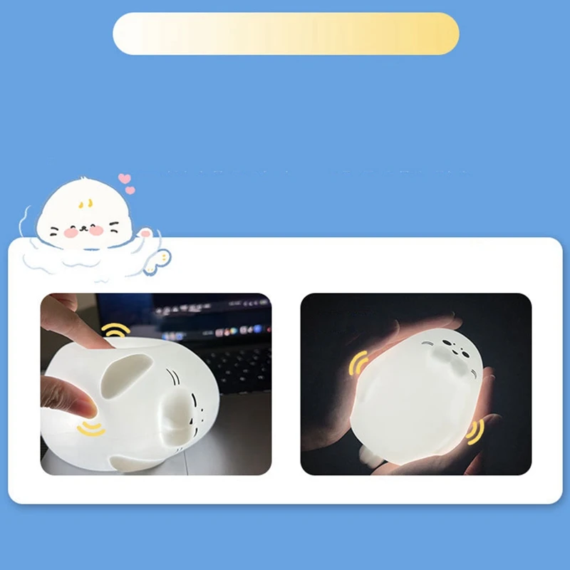 デュアルユースUSBプラグイン,ナイトライト,寝室,目の保護,シリコンシール,リビングルーム