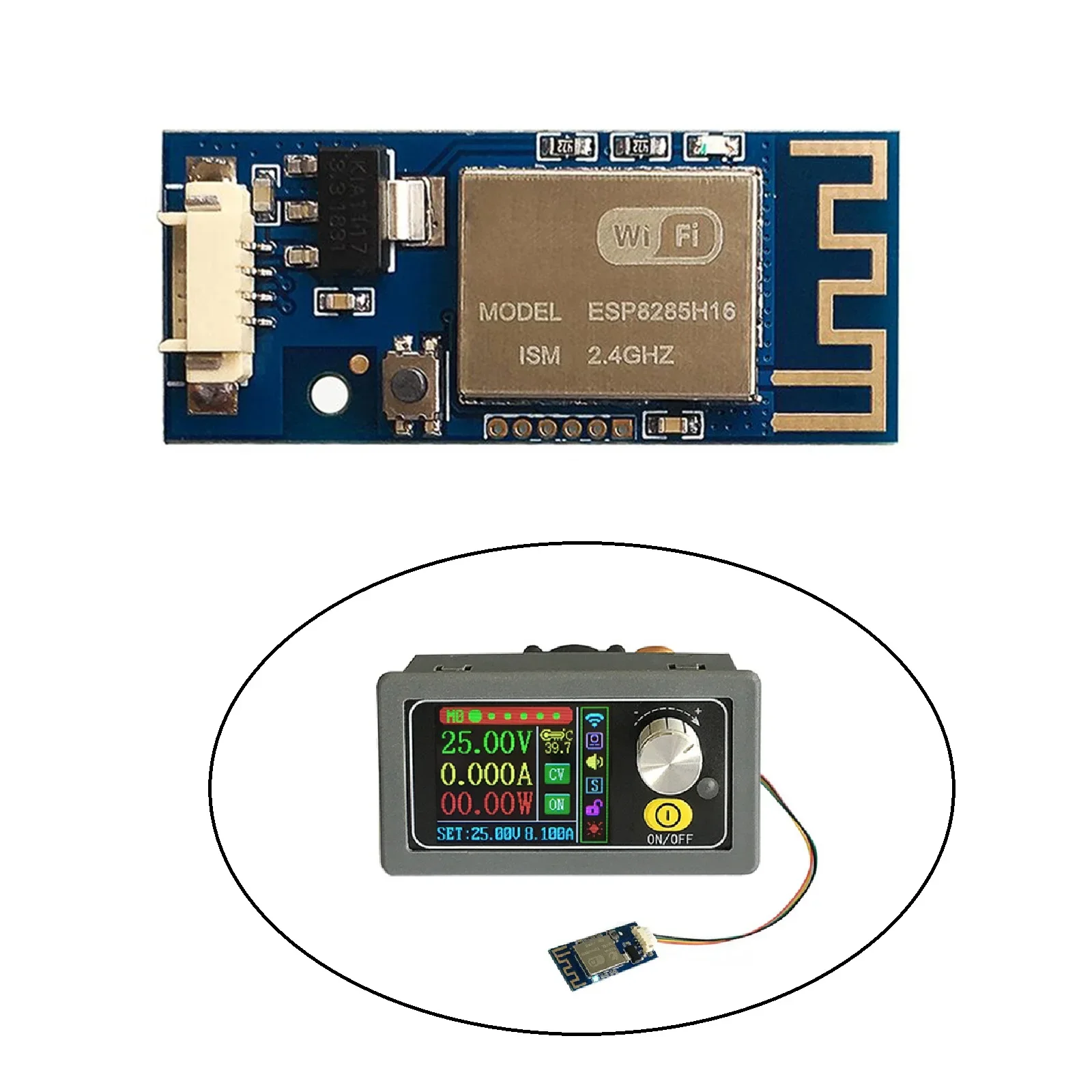 XYWFPOW For DC5V WIFI Module for Real Time Monitoring and Control with LAN and External Network Support for For DC Power Supply