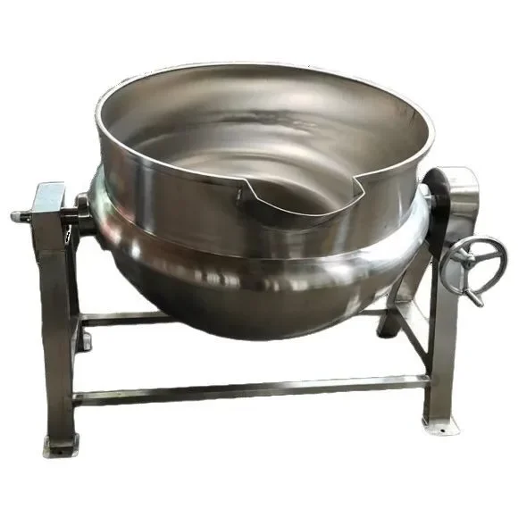 

304 stainless steel sandwich pot, commercial braised pot, anti-stick and easy to clean