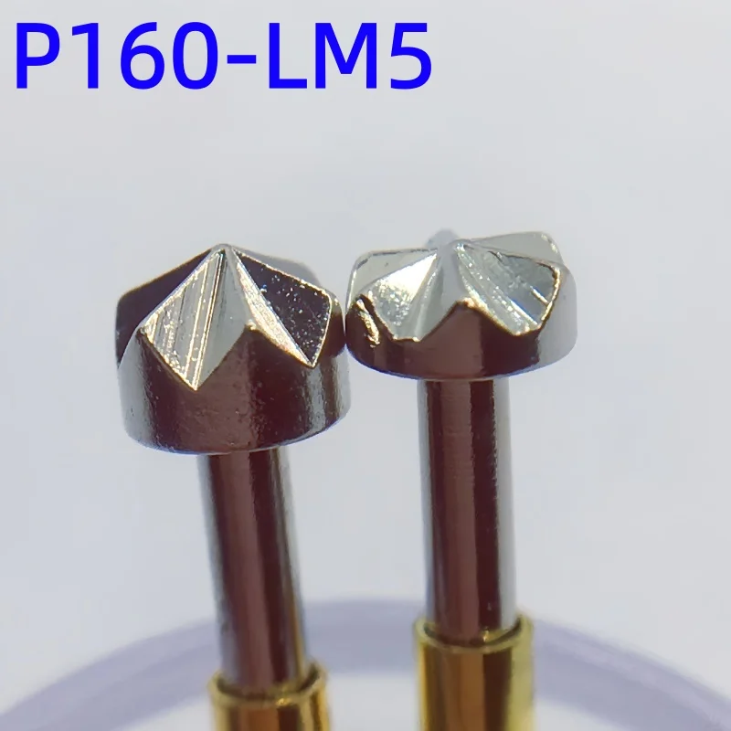 

20/100PCS P160-LM5 PCB Spring Test Probe Spring Test Pin 23mm or 23.5mm Needle 1.36mm Pogo Pin P160-LM Head Dia 2.5mm Test Tool