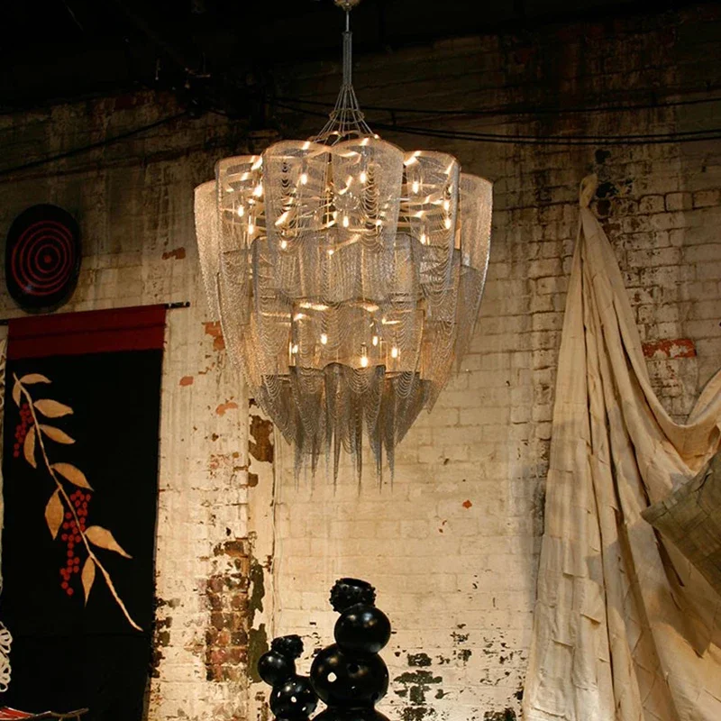 2026  Living Room Staircase Pendant Light Extraordinary High Level Ceiling Lamp Entrance Hanging Light