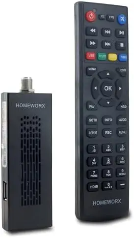 

Конвертер Mediasonic HomeWorx HW135STB ATSC QAM – HDMI 1080p, запись через USB, тюнер для ТВ
