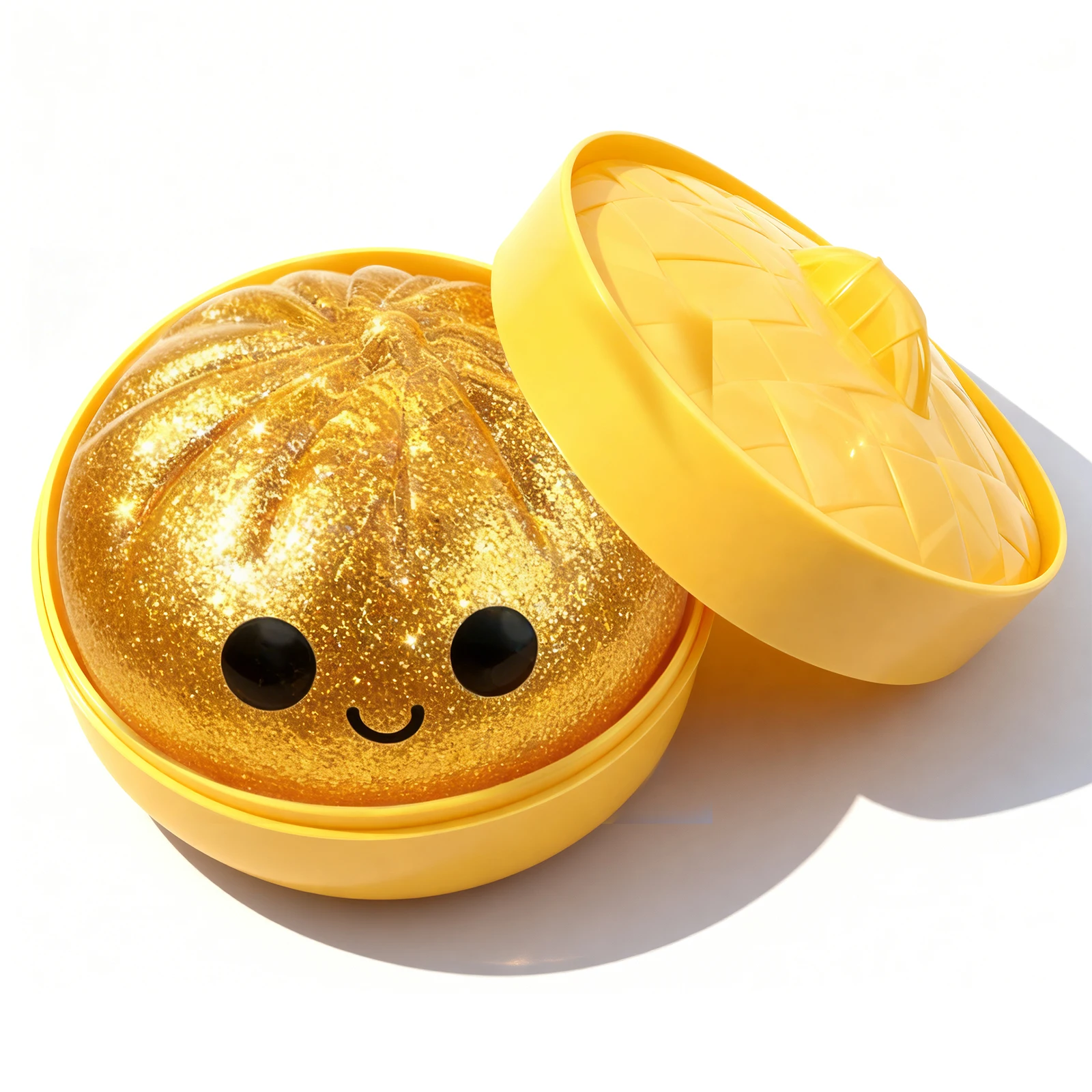Kleurrijk Kristal Gestoomd Broodje Knijpspeeltje Herbruikbaar Plezier Stressverlichting Langzaam terugveren Flash Dumpling Desktop Decoratie Feestcadeaus