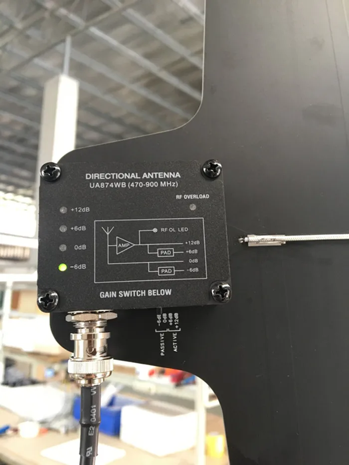 UA845 UA874 5 Five-Way Uhf Wireless Microphone Mic Active Antenna Combiner Antenna Distributor Antenna Distribution System