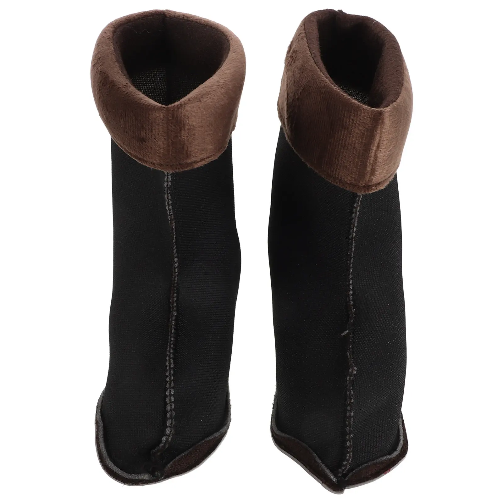 

1Pair Winter Boot Liner Socks Cozy Warm Insulated Rain Boot Inserts Soft Thermal Inner Layer for Outdoor Work Camping Size S