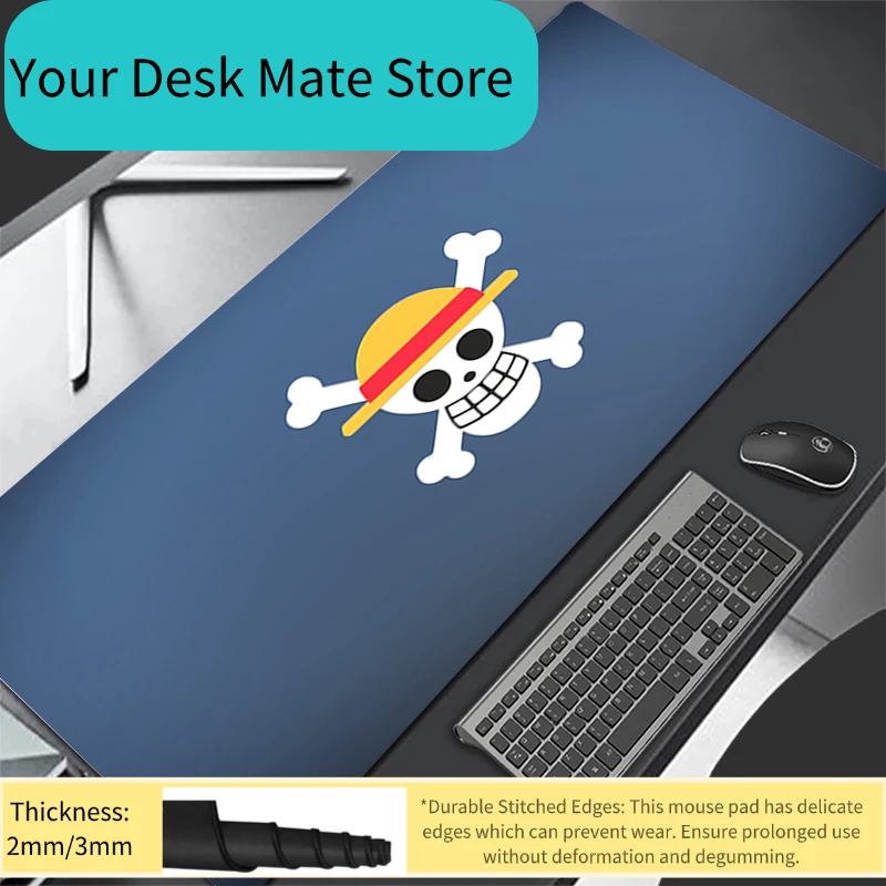 Gaming Mouse Pad Computer Desk Mat One Piece Table High-Quality Keyboard Pad Laptop Rubber Non-slip Back Mousepad Cushion