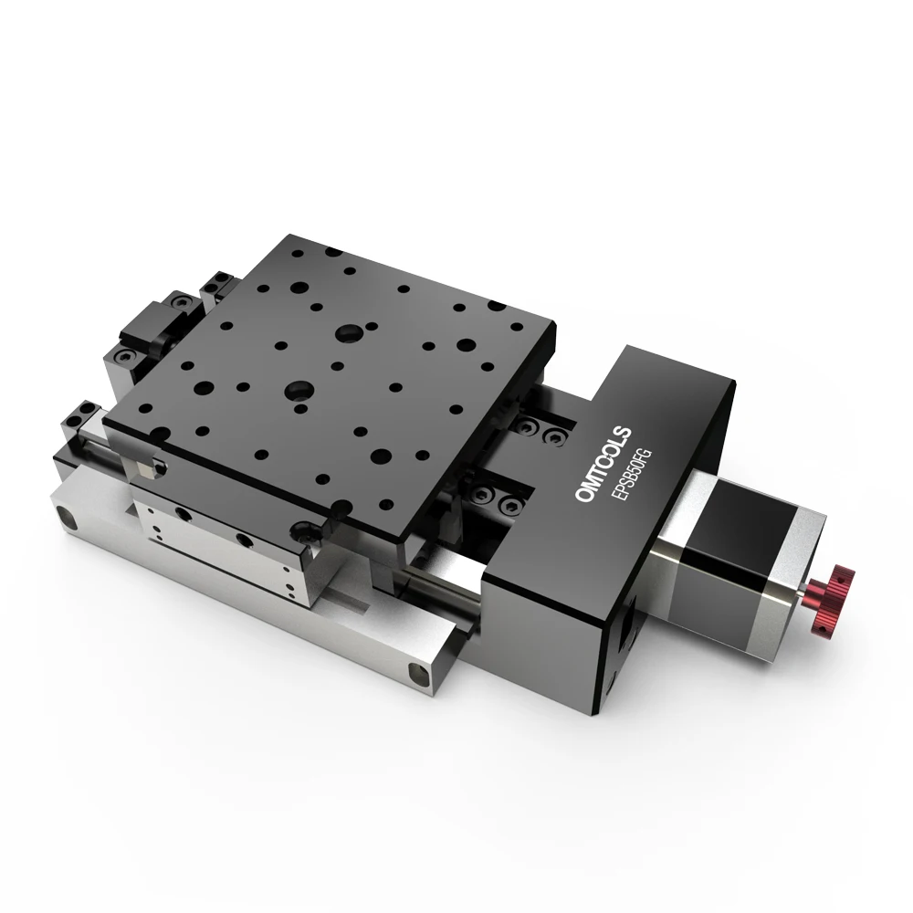 OMTOOLS EPSB-FG Series Precision Motorized Linear Motion Stages Five-phase Stepping Motor Grating Ruler Aluminum Alloy 1 Year