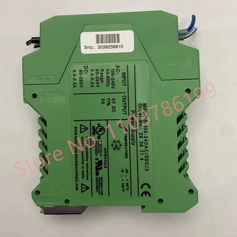 MINI-PS-100-240AC/5DC/3 For Phoenix Switching Power Supply 2938714