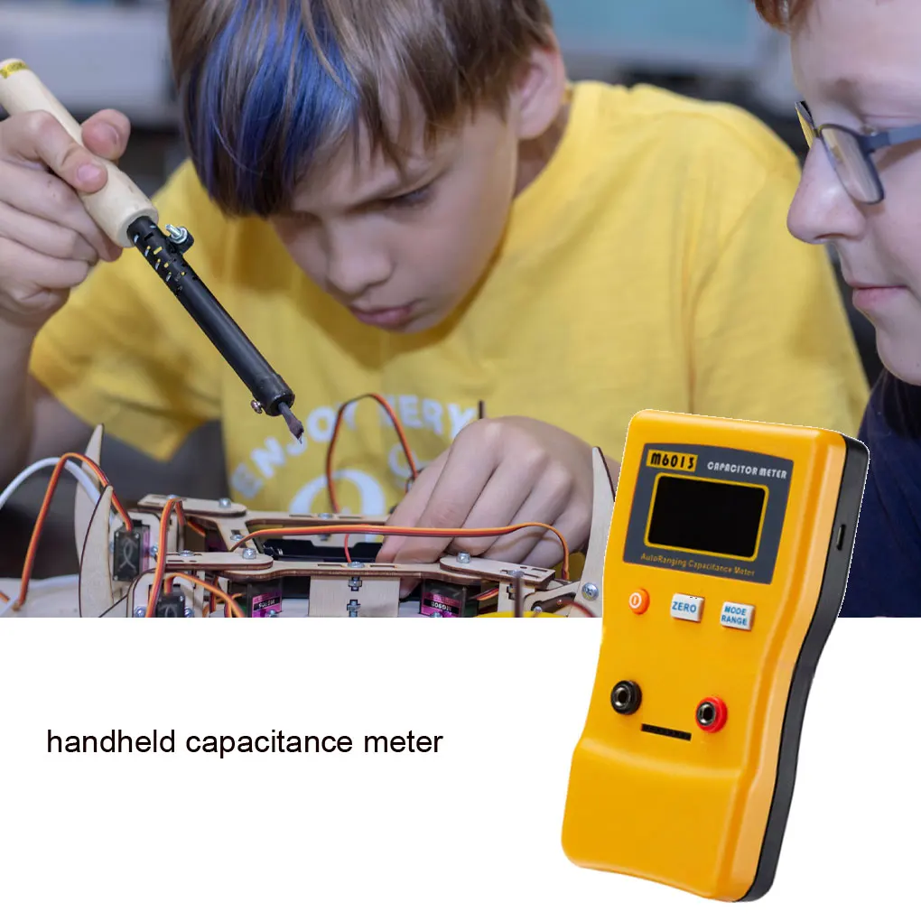 Accurate Results Guaranteed Digital Capacitance Meter High Performance Ease Of Capacitor Tester