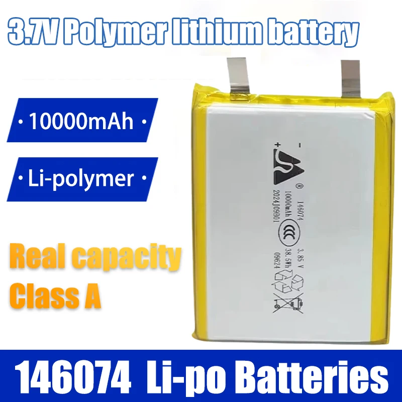 146074 Polymer Lithium Battery 3.7V 10000mAh 136074 Li-polymer