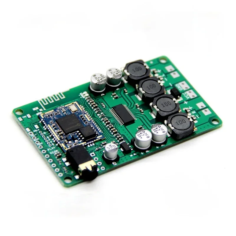 Bluetooth 5.0 Amplifier Audio Board QCC3031/3034 Power Amplifier Stereo Sound Amplificador 15Wx2 with AUX APTX HD