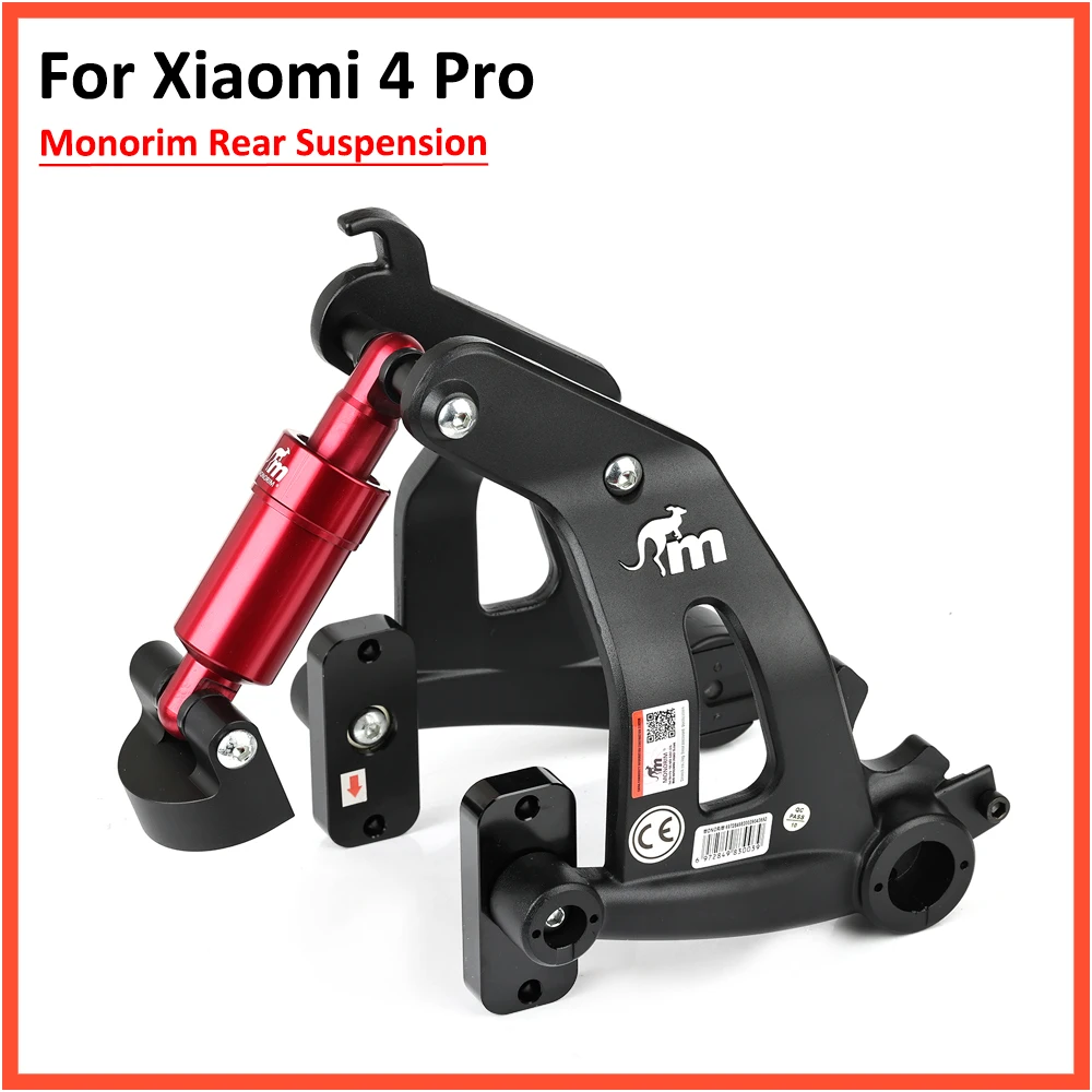 Monorim MPR1 Rear Suspension for Xiaomi 4 Pro Electric Scooters 4PRO Rear Shock Retrofit Enhanced Shock Absorbing Accessories