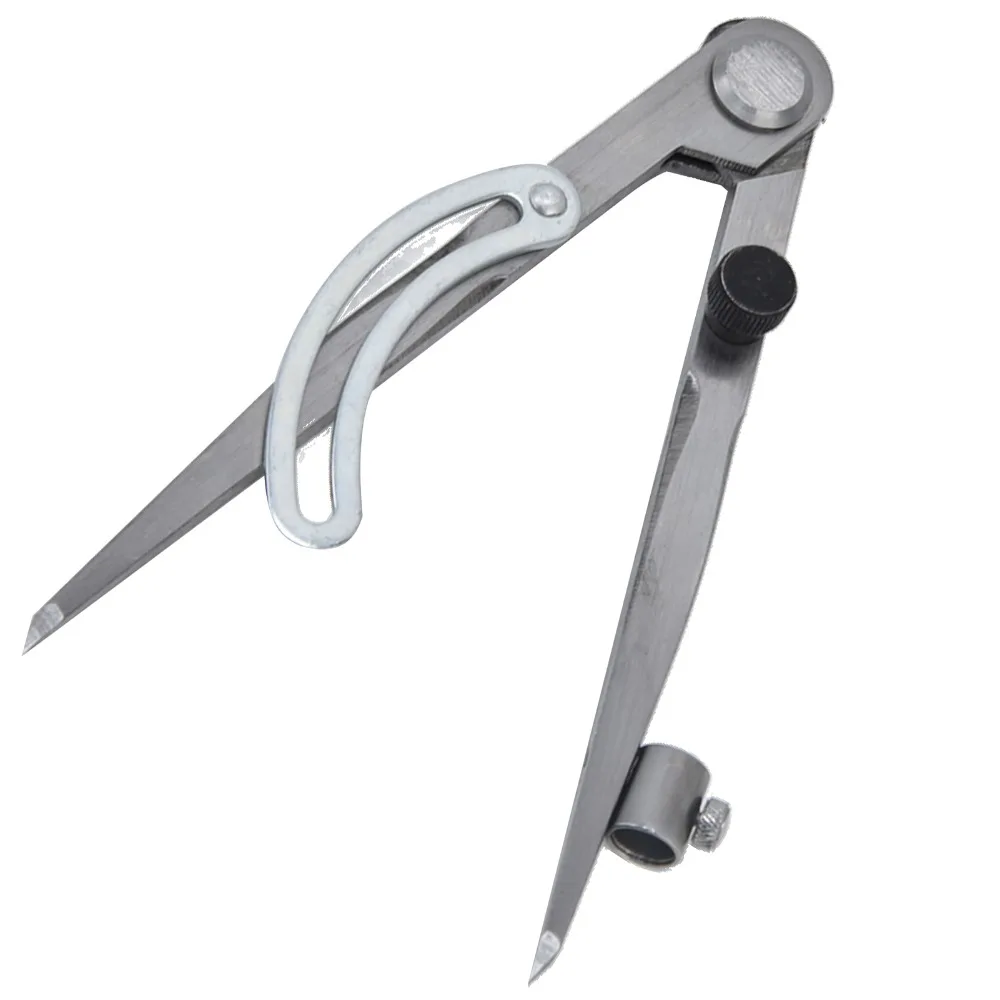 12 Inch / 8 Inch Wing Divider Compass Lockable Wing Design Carbon Steel Locking Drafting Compass Adjustable Knob