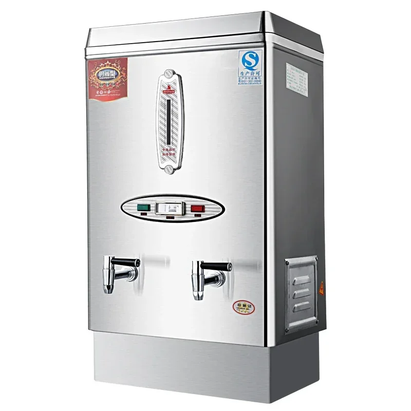 Calentador de agua eléctrico de moda, estufa de agua hirviendo completamente automática, comercial, hotel, cantina, leche, tienda de té, 12kW