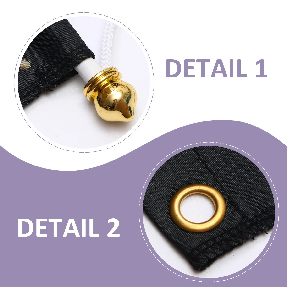 

1Pair Birthday Couplet Black Gold Anti-Wrinkle 30th Birthday Party Door Decor Banner Pendant Front Door Couplets