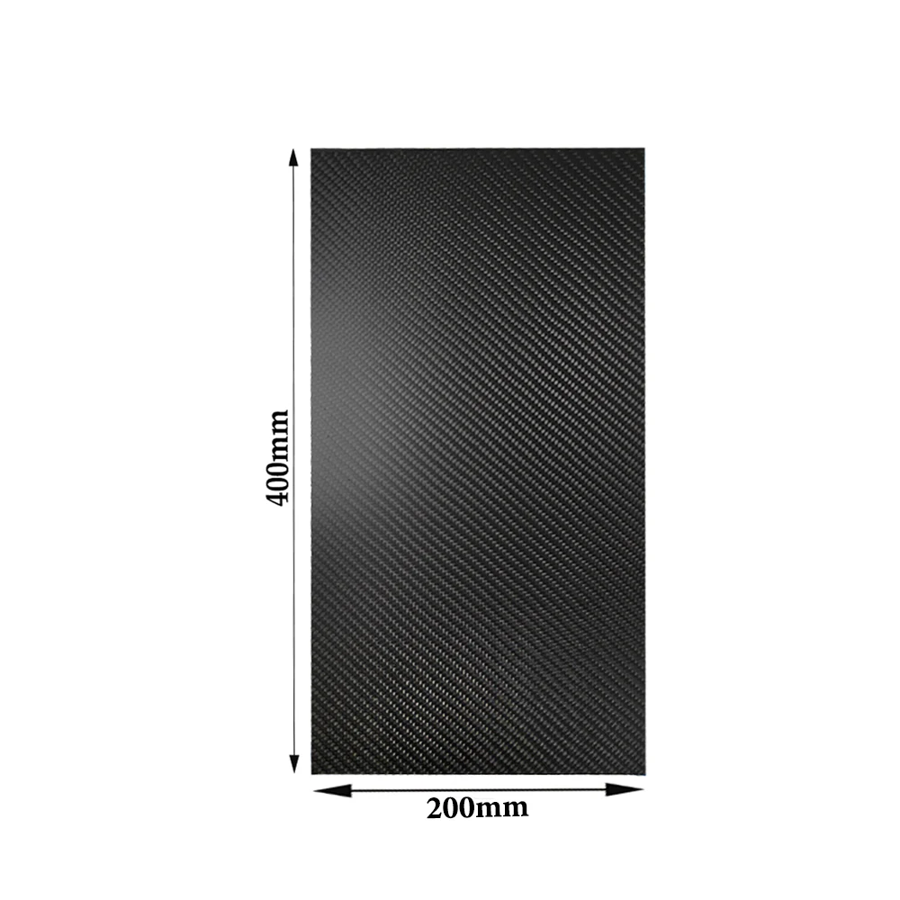 3K Kohlefaserplatte 400mm X 200mm Kohlefaserplatte (0,5,1,1,5,2,3,4,5)mm Hochfeste Verbundwerkstoffplatte – Detail 10