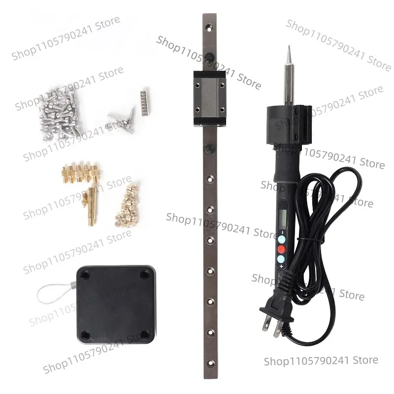 M2-M8 Heat Set Insert Press Tool Kit with Soldering Iron Tip for 3D Printed Parts, Embedded Threaded Nuts Installer