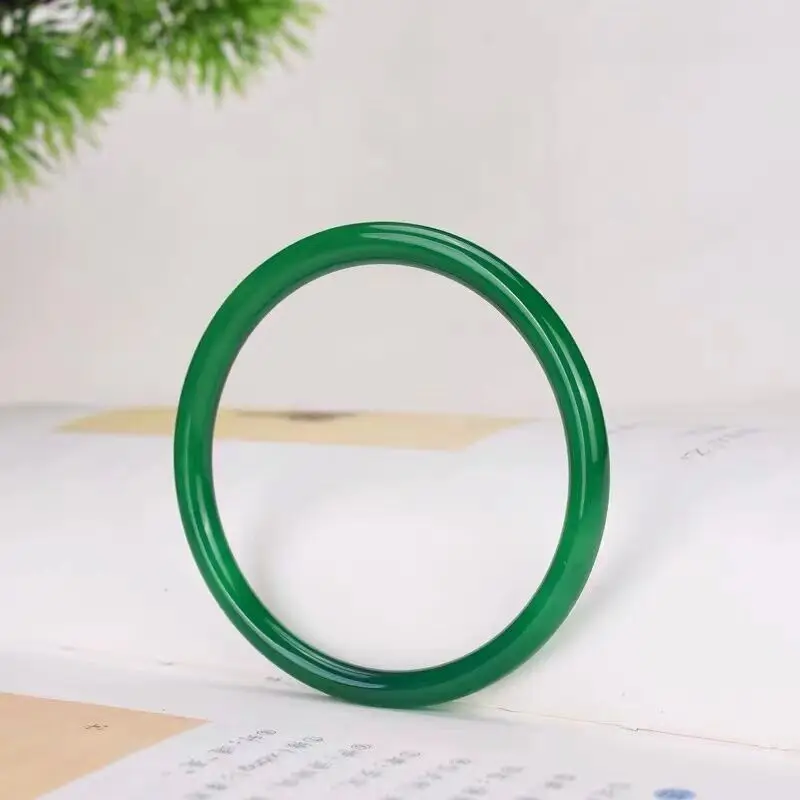 Jingle-Bracelet Vert Fin pour Femme, Bijoux Fins, group Jadéite du Myanmar, Pierre de Jades Rouges