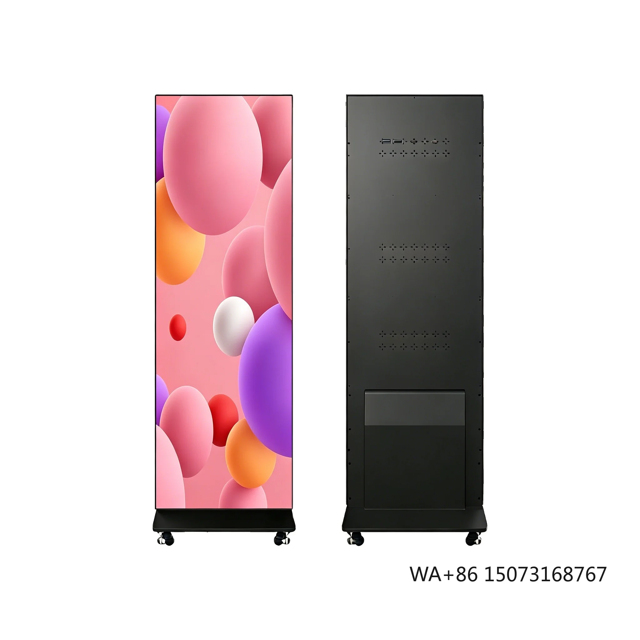 

Foldable LED Poster Screen Portable Advertising Display IP65/IP67 Waterproof Customizable Size Indoor/Outdoor Use HDR10 1000cd