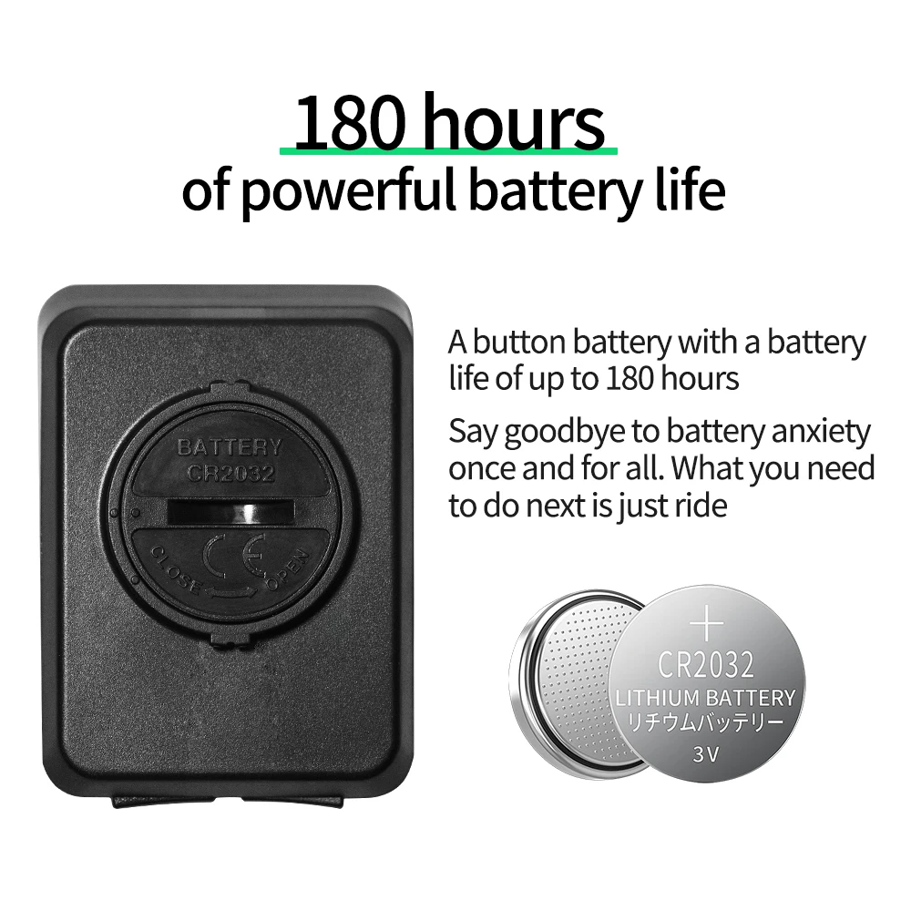 BKV-1517 Ultra-Long Standby Wireless Bike Computer Button Battery Speedometer Odometer Stopwatch Cycling Accessories