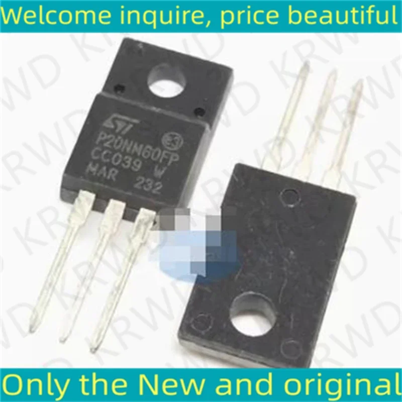 

3PCS P20NM60FP New and Original Chip IC STP20NM60FP STP20NM60 TO-220F