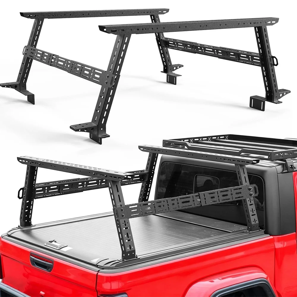 1300 Lbs Load Full Size Truck Overland Bed Rack Adjustable 16