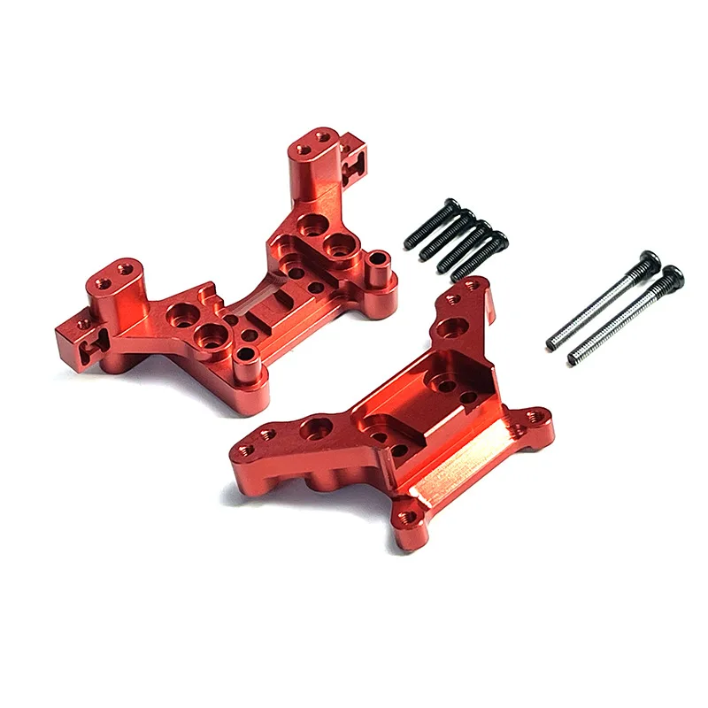 For MJX Hyper Go 16207 16208 16209 16210 H16 Metal Front Shock Tower RC Car Rear Shock Tower 16170 16180 Upgrade Parts