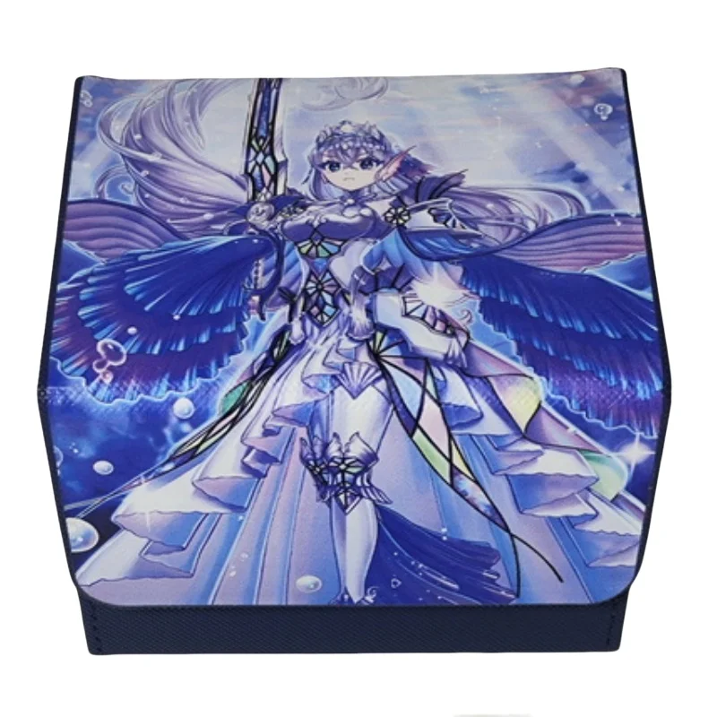 Yu-Gi-Oh Card Box Kashtira Arise-Heart Fenrir Tearlaments Rulkallos Diy Collection Card Storage Box Anime Action Toy Figure Gift