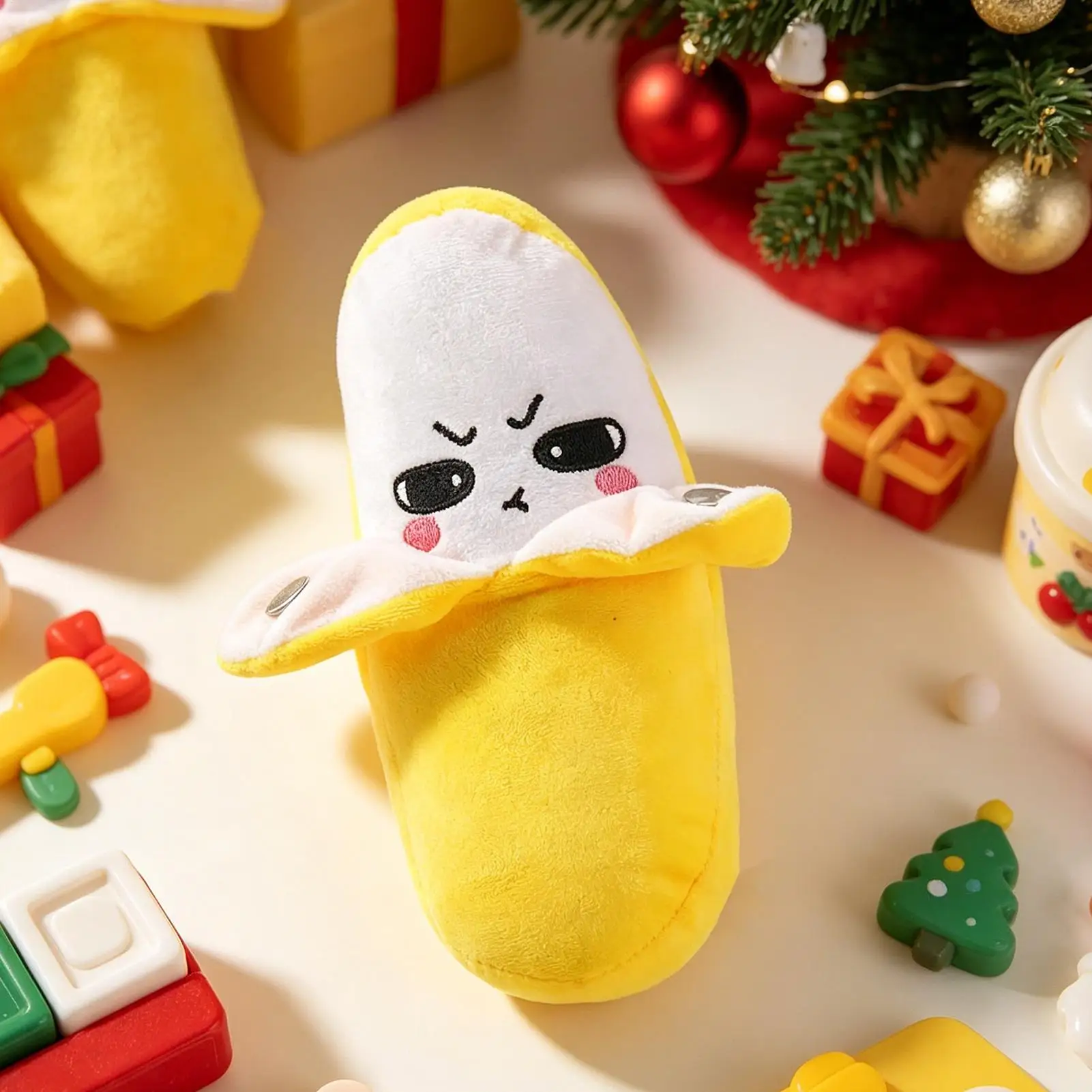Interactive Musical Toy Sensing Beat Plush Toys Banana Musical Doll Fruit Sensing Beat Piano Soft Plush Toy for Kids Gifts