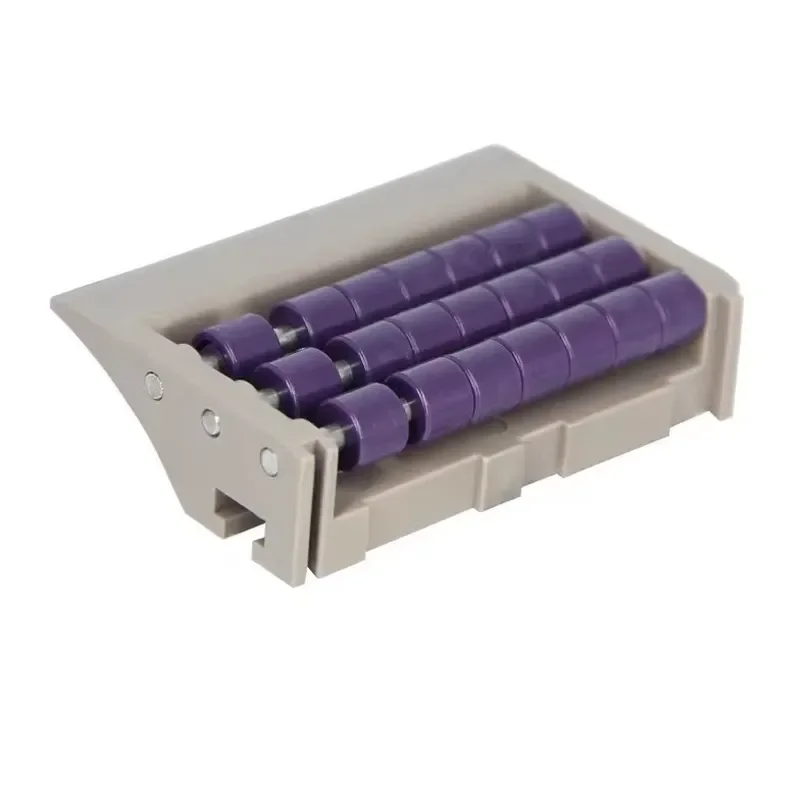 Precision Machined Roller Transition Chains Corrosion Resistant POM Rollers Heavy Duty Automated Conveyor System Components