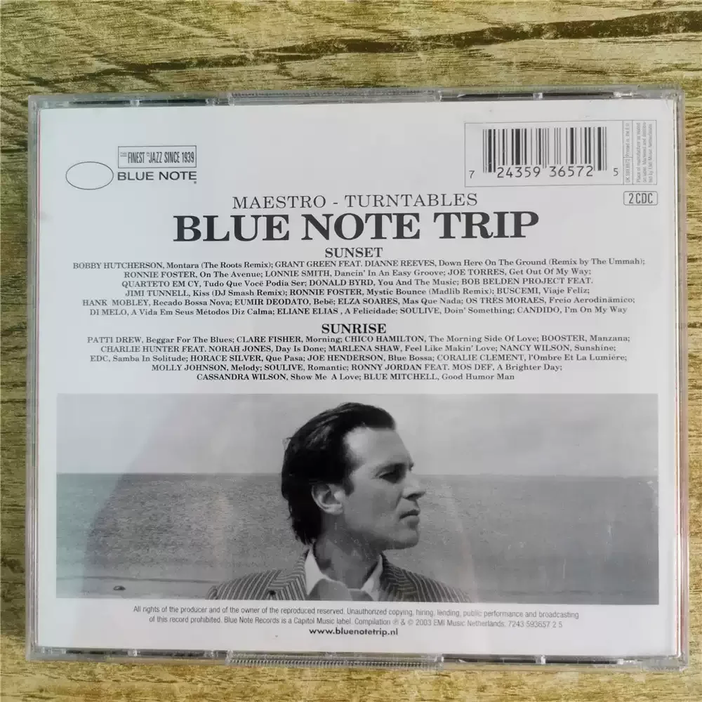 CD Blue Note Trip Sunset SunriseHowever, It Simplifies The Complex Impromptu Passages, Makes Jazz's "melody" More Prominent,