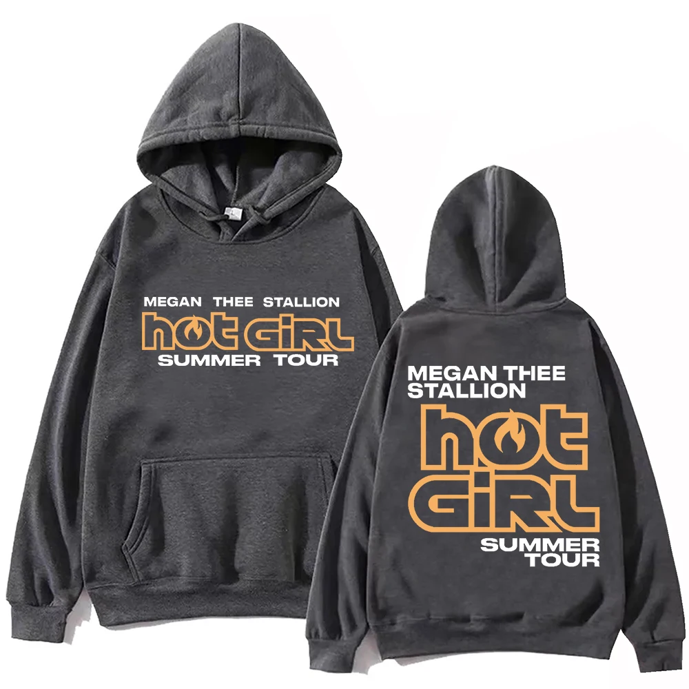 Hot gadis musim panas tur 2024 Megan Hoodie Harajuku Pullover atasan kaus hadiah penggemar