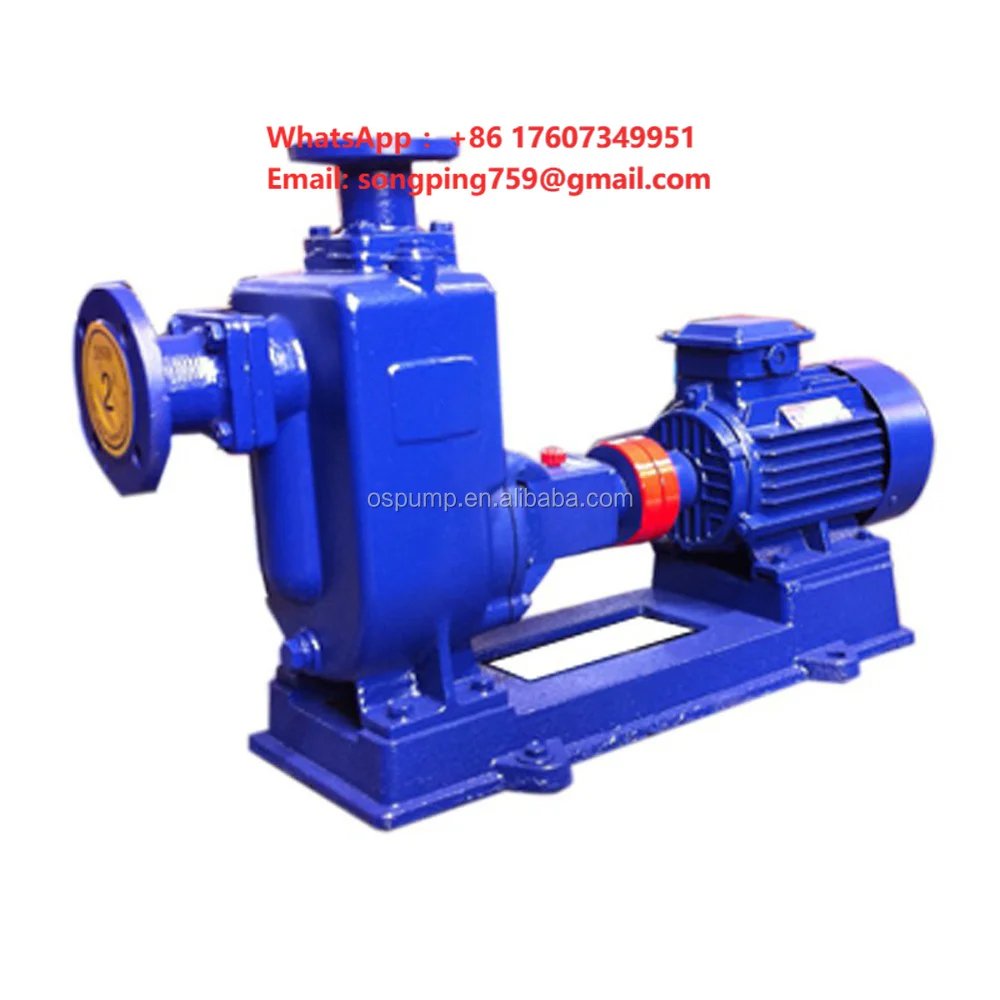 ZW Series Marine Use Horizontal Self-Priming Bilge Pump Priming Sewage Pump