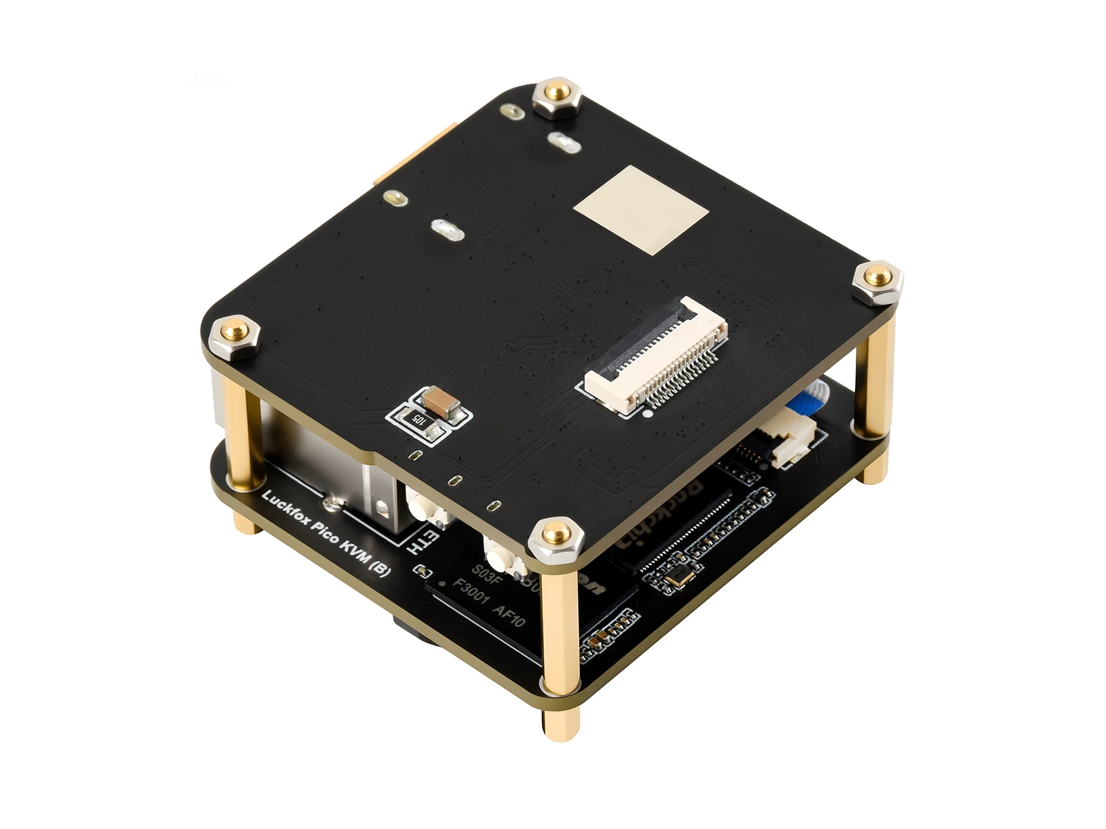 Waveshare Luckfox PicoKVM: Lightweight IP KVM, 1080p60 HDMI Input & HID Remote Management